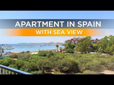 Renovated apartment with frontal sea view - park view and tourist license in Torrevieja