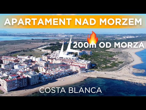 Apartament w Hiszpanii 200 metrów od morza 🌴 Apartament na wybrzeżu Costa Blanca z basenem